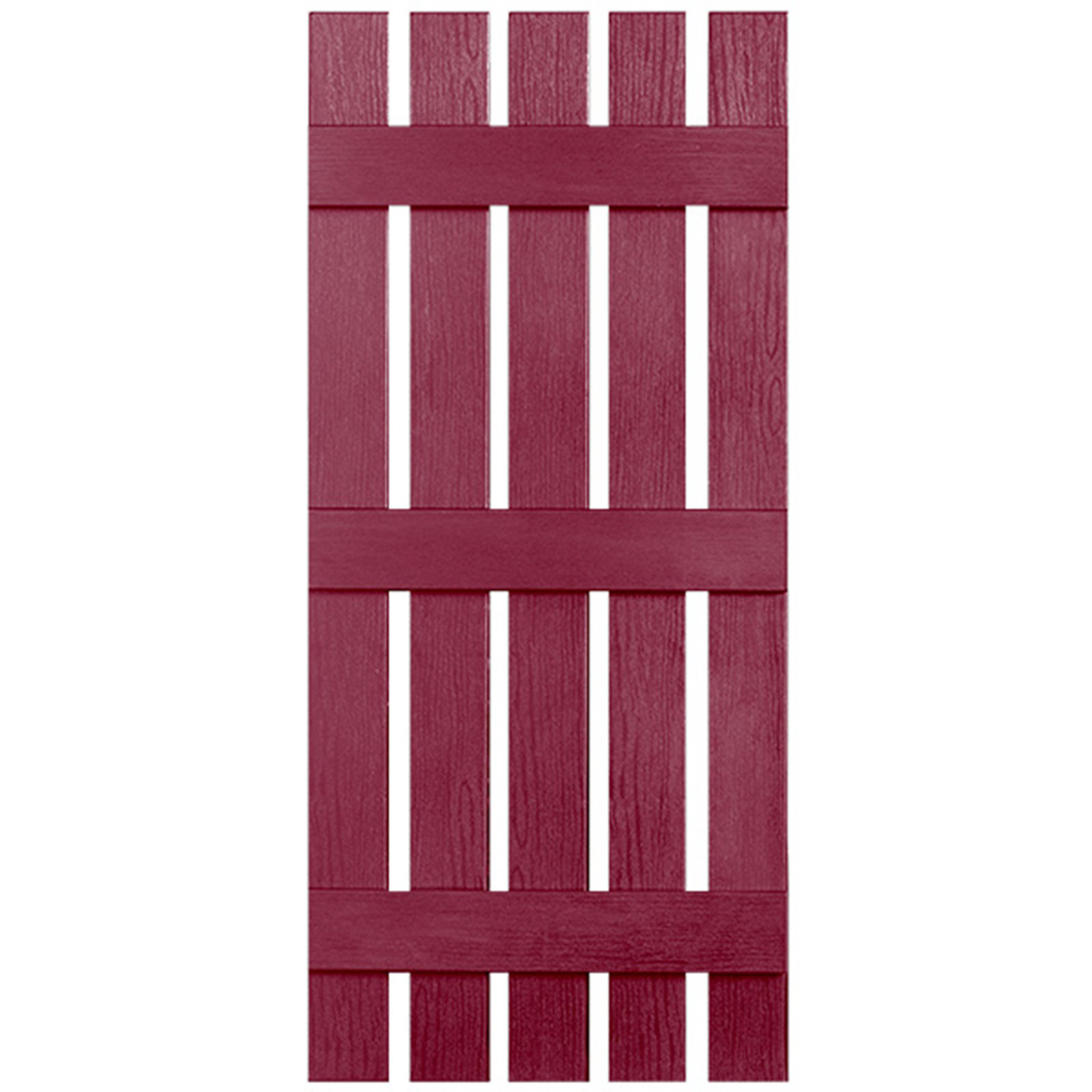 Alpha Shutters Three Batten, Five Board Open Vinyl Shutters Pair Alpha Shutters Three Batten, Five Board Open Vinyl Shutters Pair